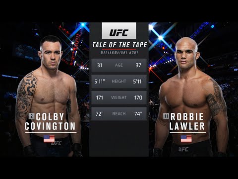 Free Fight: Colby Covington vs Robbie Lawler