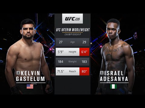 Free Fight: Israel Adesanya vs Kelvin Gastelum