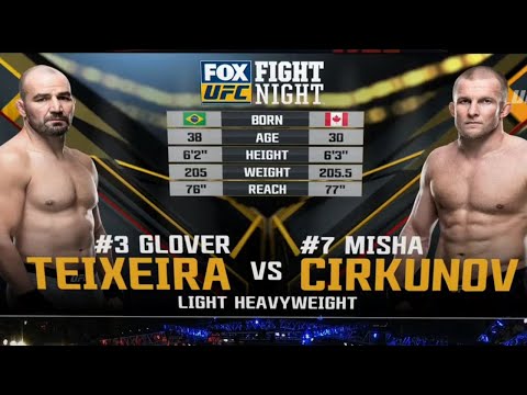 Free Fight: Glover Teixeira vs Misha Cirkunov