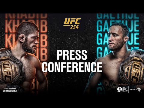 UFC 254: Pre-fight Press Conference