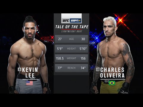 UFC 256 Free Fight: Charles Oliveira vs Kevin Lee