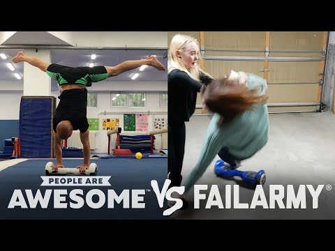 Drifting, Parkour, Hoverboarding & More Wins VS. Fails! | People Are Awesome VS. FailArmy