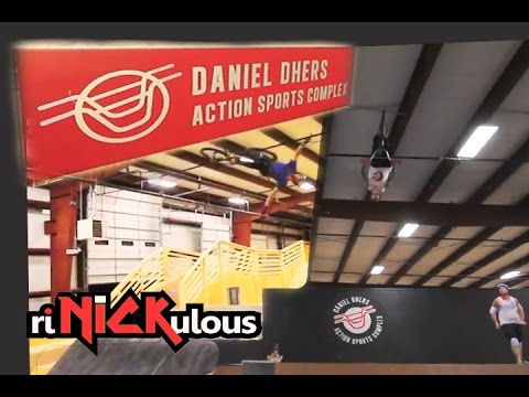 A riNICKulous Tour of the Daniel Dhers Action Sports Complex / DDASC on my Dirt jumper