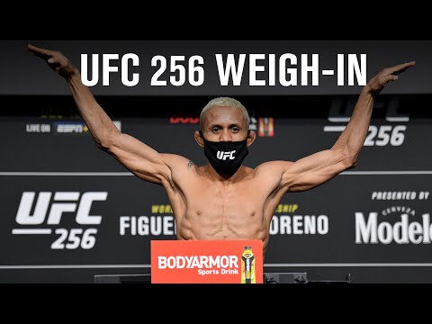 UFC 256: Figueiredo vs Moreno – Weigh-in