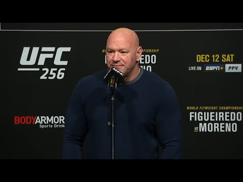 Dana White on UFC 256, looking back at 2020 and future events