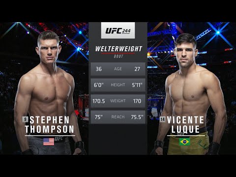 Free Fight: Stephen Thompson vs Vicente Luque