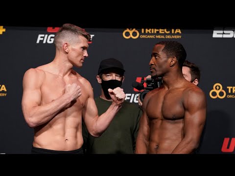 UFC Vegas 17: Weigh-in Faceoffs