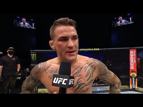 UFC 257: Dustin Poirier Octagon Interview