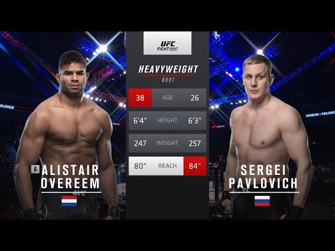 UFC Vegas 18 Free Fight: Alistair Overeem vs Sergei Pavlovich
