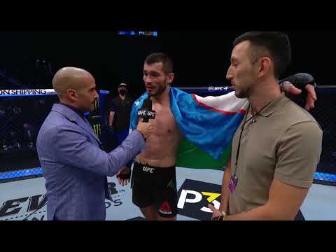 UFC 257: Makhmud Muradov Octagon Interview