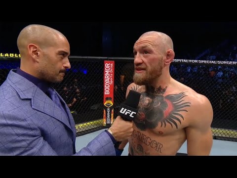 UFC 257: Conor McGregor Octagon Interview