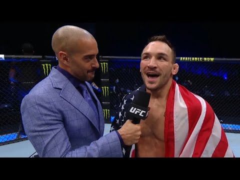 UFC 257: Michael Chandler Octagon Interview