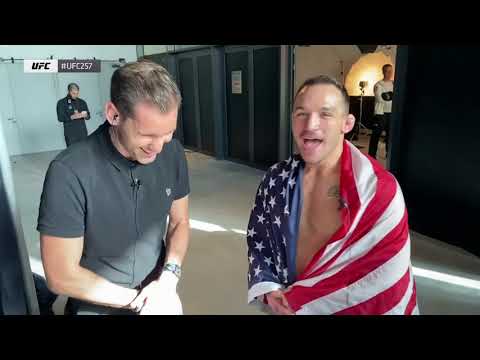 Backstage With Michael Chandler | UFC 257 Quick Hits