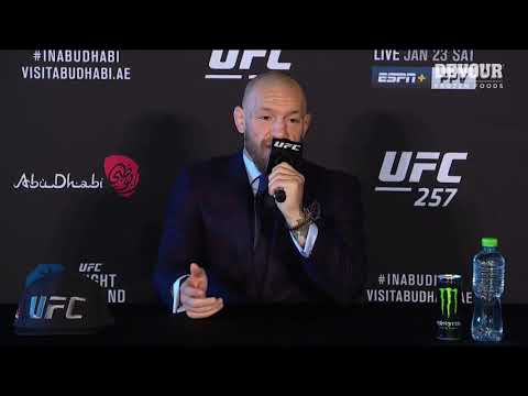 UFC 257: Conor McGregor Post-fight Press Conference