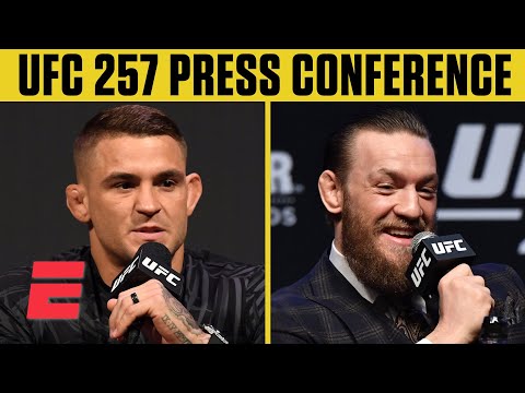 UFC 257: Dustin Poirier vs. Conor McGregor 2 Press Conference | ESPN MMA