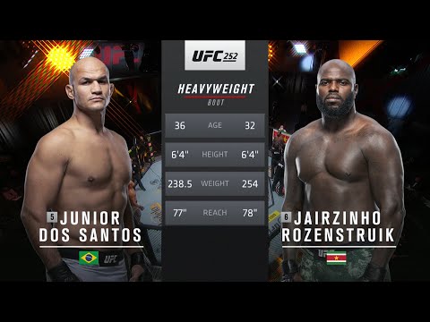 UFC Vegas 20 Free Fight: Ciryl Gane vs Junior dos Santos