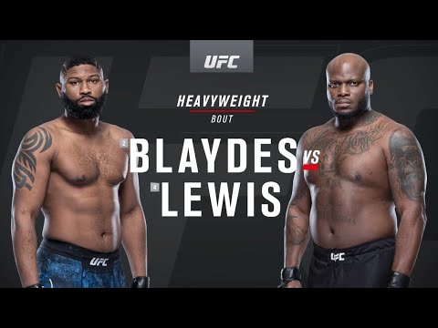 UFC Fight Night: Curtis Blaydes vs Derrick Lewis Highlights