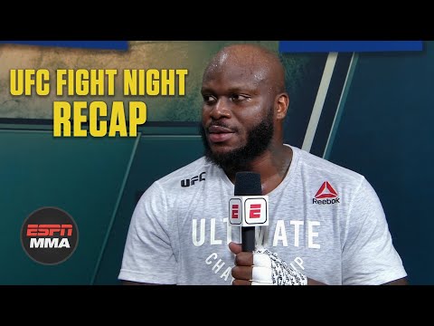 Derrick Lewis talks Curtis Blaydes knockout, who he wants next | UFC Post Show | ESPN MMA