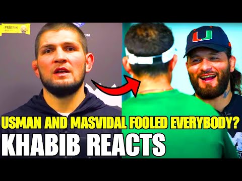 UFC champ and his opponent FOOLED UFC community? Kamaru Usman vs. Jorge Masvidal 2, McGregor/Khabib