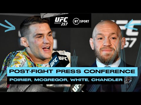 UFC 257 Post Fight Press Conference: Dana White, Conor McGregor and Dustin Poirier