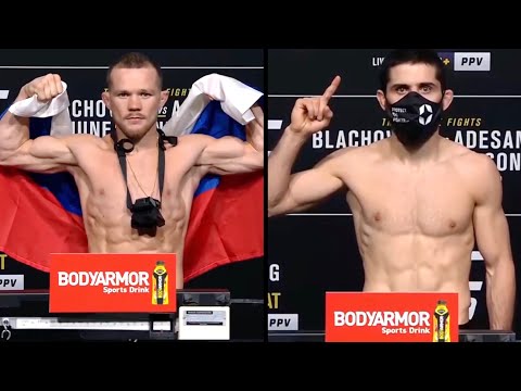 UFC 259: Церемония взвешивания