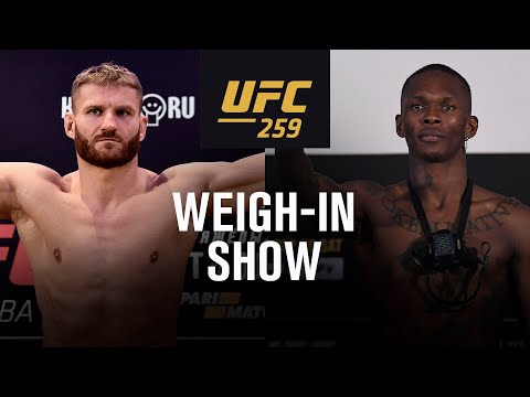 UFC 259: Live Weigh-in Show