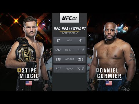 UFC 260 Free Fight: Stipe Miocic vs Daniel Cormier 3