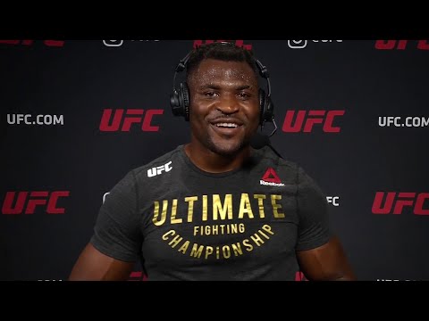 UFC 260: Francis Ngannou Post-Fight Interview | "I Owe This to All My Supporters"