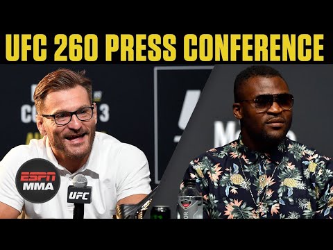 UFC 260: Stipe Miocic vs. Francis Ngannou 2 Press Conference | ESPN MMA