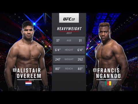 UFC 260 Free Fight: Francis Ngannou vs Alistair Overeem