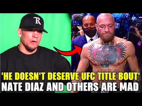 UFC Superstar gets heat from Nate Diaz and Kevin Holland, Conor McGregor doesn't deserve title bout!