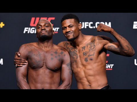 UFC Vegas 22: Weigh-in Faceoffs