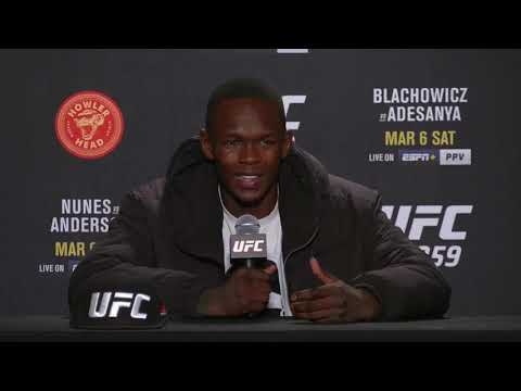 UFC 259: Israel Adesanya Post-fight Press Conference