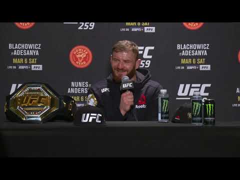 UFC 259: Jan Blachowicz Post-fight Press Conference