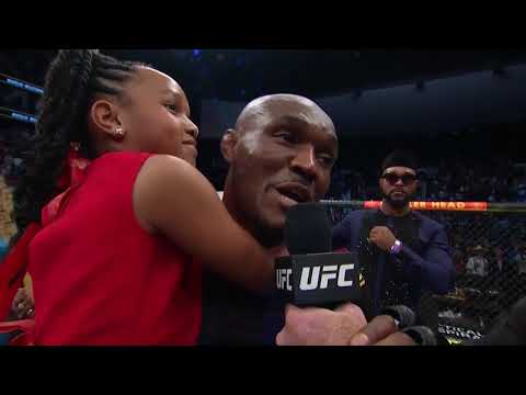 UFC 261: Kamaru Usman Octagon Interview | "Y'all Said You Wanted Violence"