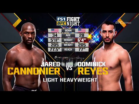 UFC Vegas 25 Free Fight: Dominick Reyes vs Jared Cannonier