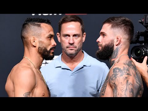 UFC Vegas 27: Weigh-in Faceoffs