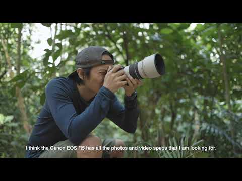 Action Sports Photographer Mark Teo with the EOS R5