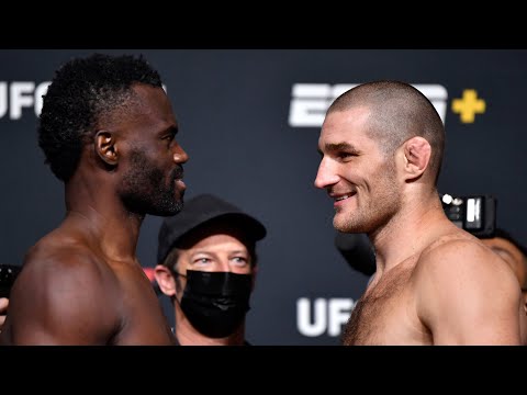 UFC Vegas 33: Weigh-in Faceoffs