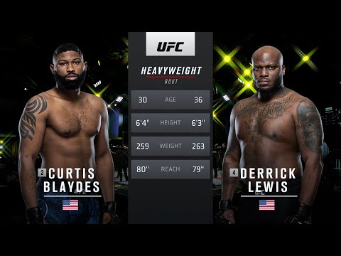 UFC 265 Free Fight: Derrick Lewis vs Curtis Blaydes