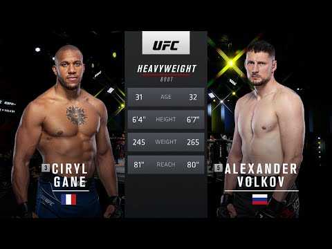 UFC 265 Free Fight: Ciryl Gane vs Alexander Volkov