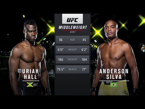 UFC Vegas 33 Free Fight: Uriah Hall vs Anderson Silva