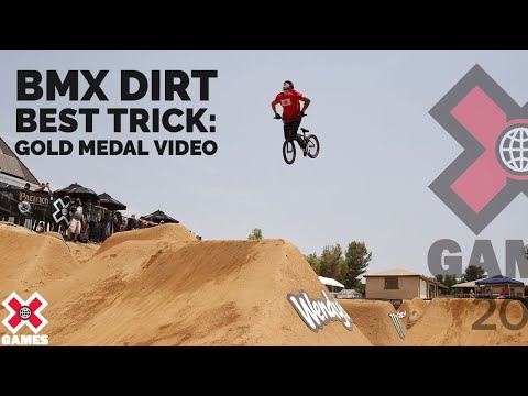 GOLD MEDAL VIDEO: BMX Dirt Best Trick | X Games 2021