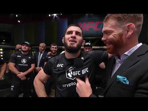 Ислам Махачев – Слова после боя UFC Вегас 31