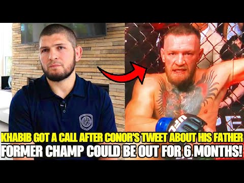 Former UFC Champ could be FORCED to sit out for SIX months, Khabib got a call after McGregor's tweet