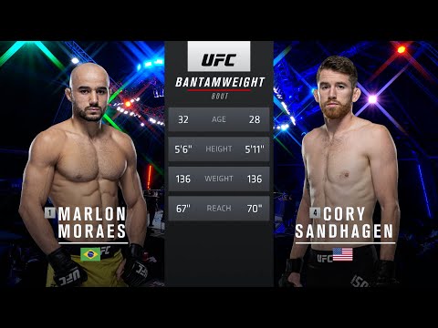 UFC Vegas 32 Free Fight: Cory Sandhagen vs Marlon Moraes