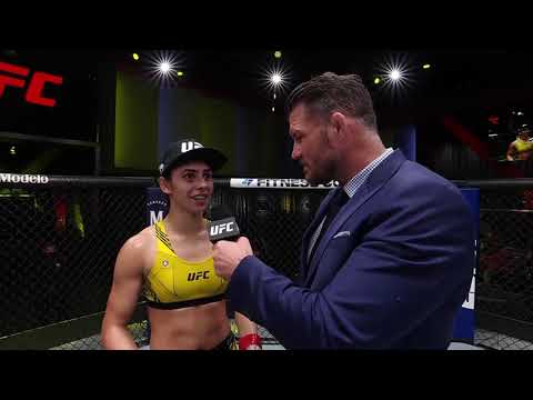 Ariane Lipski Octagon Interview | UFC Vegas 37