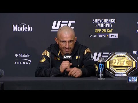 UFC 266: Alexander Volkanovski Post-fight Press Conference