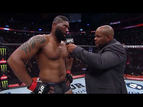 UFC 266: Curtis Blaydes Octagon Interview