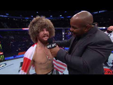 UFC 266: Merab Dvalishvili Octagon Interview